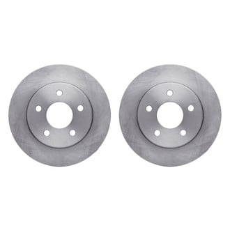 R1 Concepts® - Plain Rear Brake Rotor Set