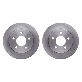 R1 Concepts® - Plain Rear Brake Rotor Set