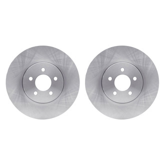 R1 Concepts® - Plain Front Brake Rotor Set