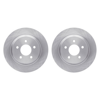 R1 Concepts® - Plain Rear Brake Rotor Set
