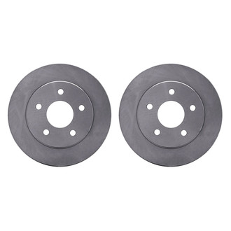 R1 Concepts® - Plain Front Brake Rotor Set