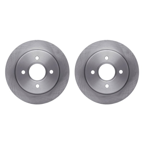 R1 Concepts® - Plain Rear Brake Rotor Set