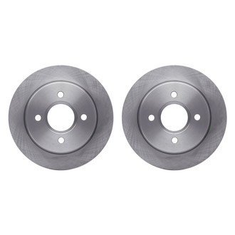 R1 Concepts® - Plain Rear Brake Rotor Set