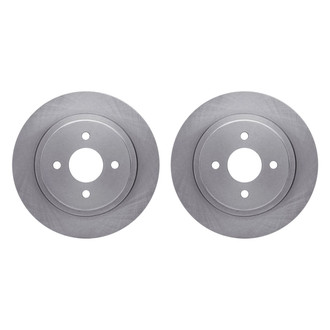 R1 Concepts® - Plain Rear Brake Rotor Set
