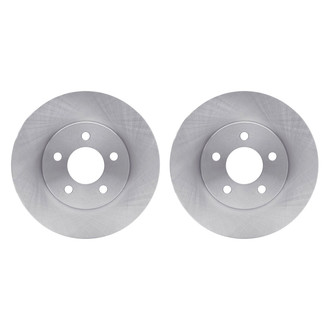 R1 Concepts® - Plain Front Brake Rotor Set