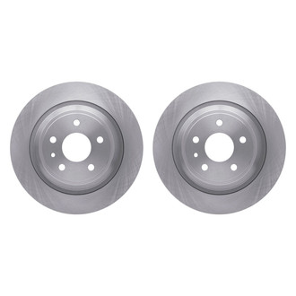 R1 Concepts® - Plain Rear Brake Rotor Set