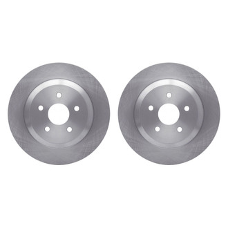 R1 Concepts® - Plain Rear Brake Rotor Set