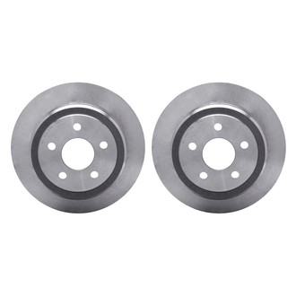 R1 Concepts® - Plain Rear Brake Rotor Set