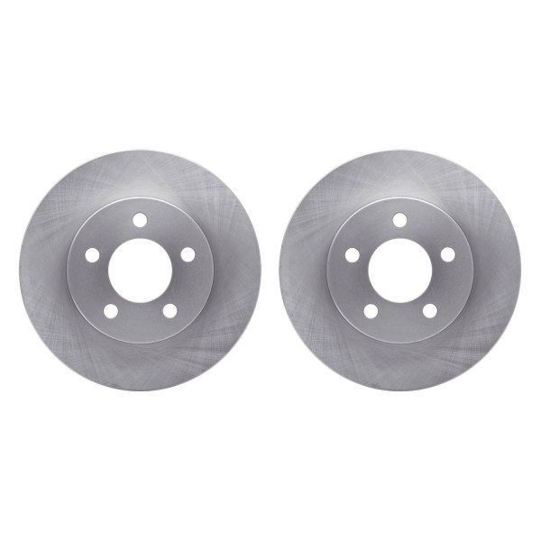 R1 Concepts® - Plain Front Brake Rotor Set