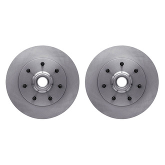 R1 Concepts® - Plain Front Brake Rotor Set