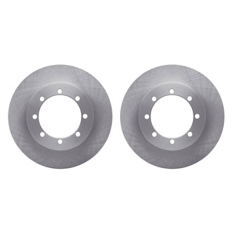 R1 Concepts® - Plain Rear Brake Rotor Set