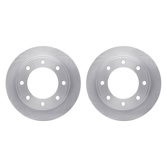 R1 Concepts® - Plain Rear Brake Rotor Set