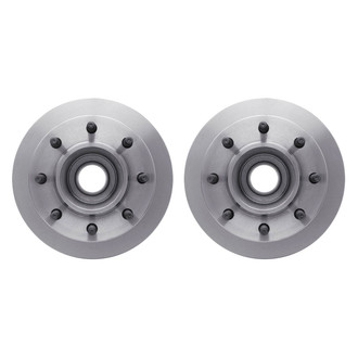 R1 Concepts® - Plain Front Brake Rotor Set