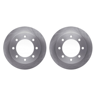 R1 Concepts® - Plain Rear Brake Rotor Set
