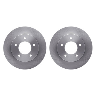 R1 Concepts® - Plain Front Brake Rotor Set