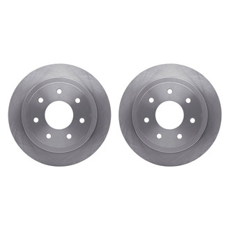 R1 Concepts® - Plain Rear Brake Rotor Set
