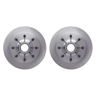 R1 Concepts® - Plain Front Brake Rotor Set