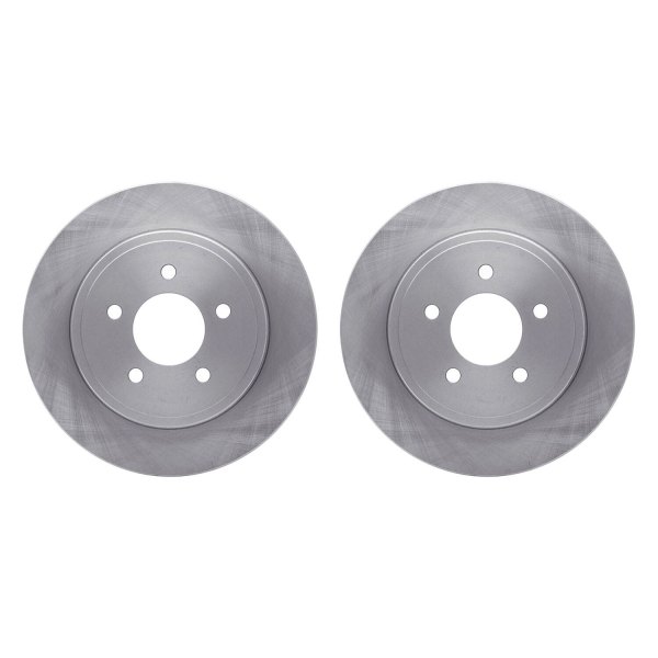 R1 Concepts® - Plain Rear Brake Rotor Set