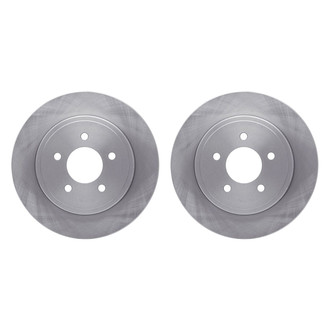 R1 Concepts® - Plain Rear Brake Rotor Set