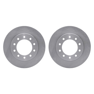 R1 Concepts® - Plain Front Brake Rotor Set