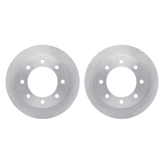R1 Concepts® - Plain Rear Brake Rotor Set