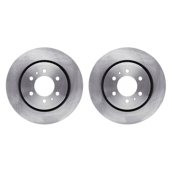 R1 Concepts® - Plain Front Brake Rotor Set