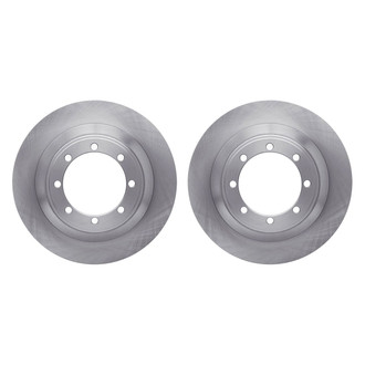 R1 Concepts® - Plain Rear Brake Rotor Set