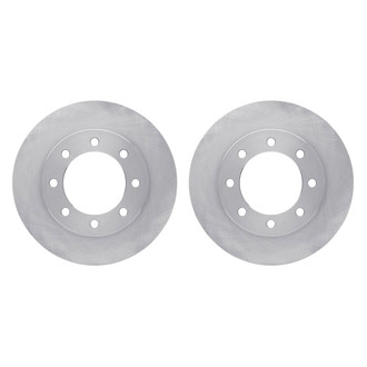 R1 Concepts® - Plain Front Brake Rotor Set