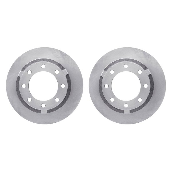 R1 Concepts® - Plain Rear Brake Rotor Set