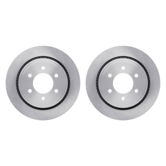 R1 Concepts® - Plain Rear Brake Rotor Set