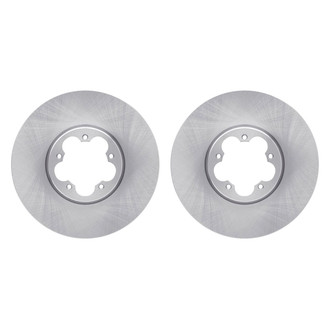 R1 Concepts® - Plain Front Brake Rotor Set