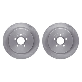 R1 Concepts® - Plain Rear Brake Rotor Set