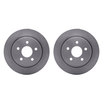 R1 Concepts® - Plain Rear Brake Rotor Set