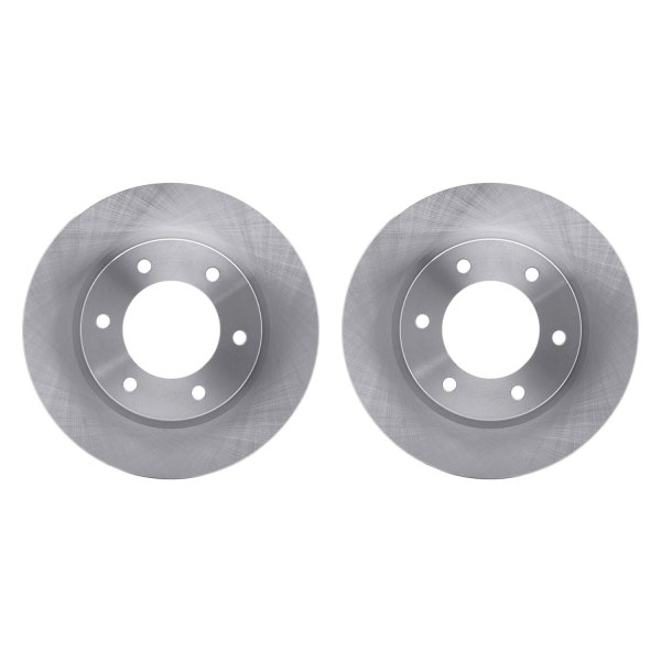 R1 Concepts® - Plain Front Brake Rotor Set