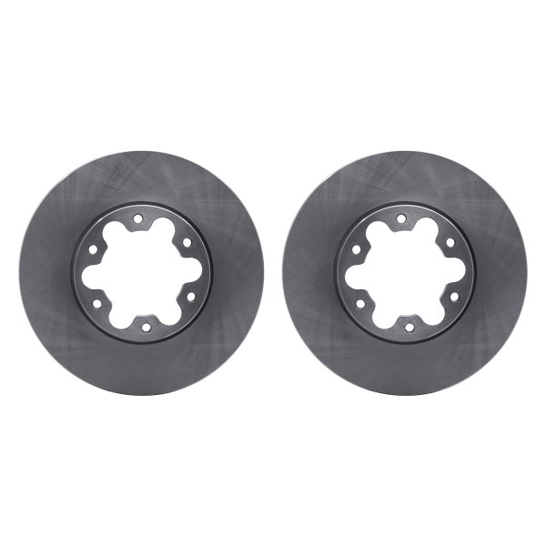 R1 Concepts® - Plain Front Brake Rotor Set