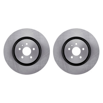 R1 Concepts® - Plain Front Brake Rotor Set