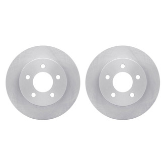 R1 Concepts® - Plain Front Brake Rotor Set