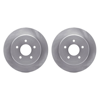 R1 Concepts® - Plain Rear Brake Rotor Set