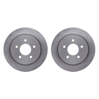 R1 Concepts® - Plain Rear Brake Rotor Set