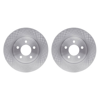 R1 Concepts® - Plain Front Brake Rotor Set