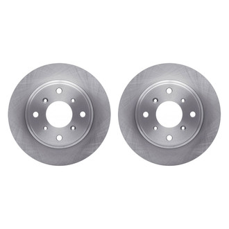 R1 Concepts® - Plain Rear Brake Rotor Set