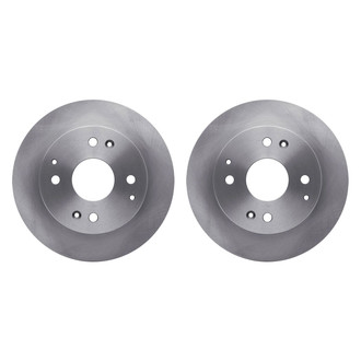 R1 Concepts® - Plain Rear Brake Rotor Set