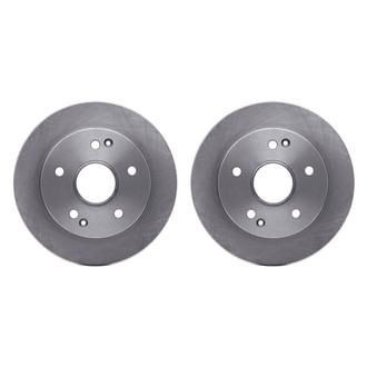 R1 Concepts® - Plain Rear Brake Rotor Set
