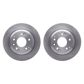 R1 Concepts® - Plain Rear Brake Rotor Set