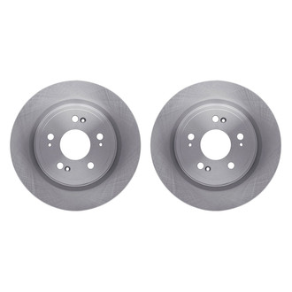 R1 Concepts® - Plain Rear Brake Rotor Set