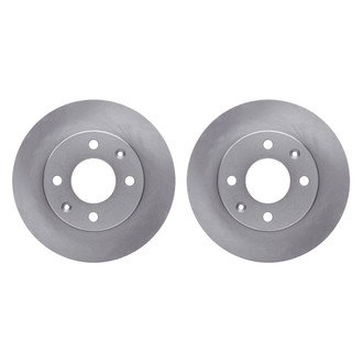 R1 Concepts® - Plain Front Brake Rotor Set