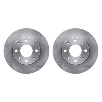 R1 Concepts® - Plain Front Brake Rotor Set