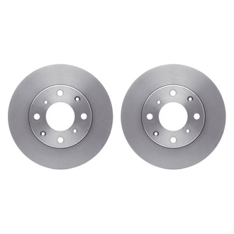 R1 Concepts® - Plain Front Brake Rotor Set