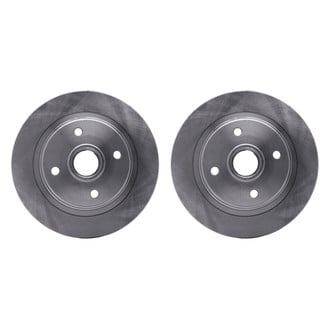 R1 Concepts® - Plain Rear Brake Rotor Set