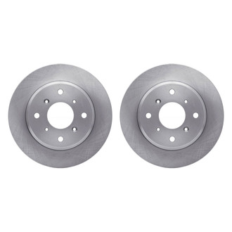 R1 Concepts® - Plain Rear Brake Rotor Set